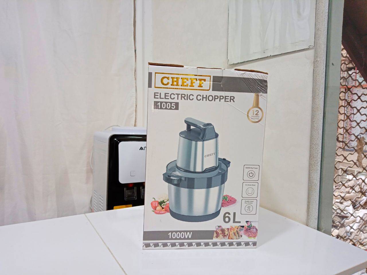 خردکن برقی چندکاره شیف، با تیغه‌های تیز و قدرتمند