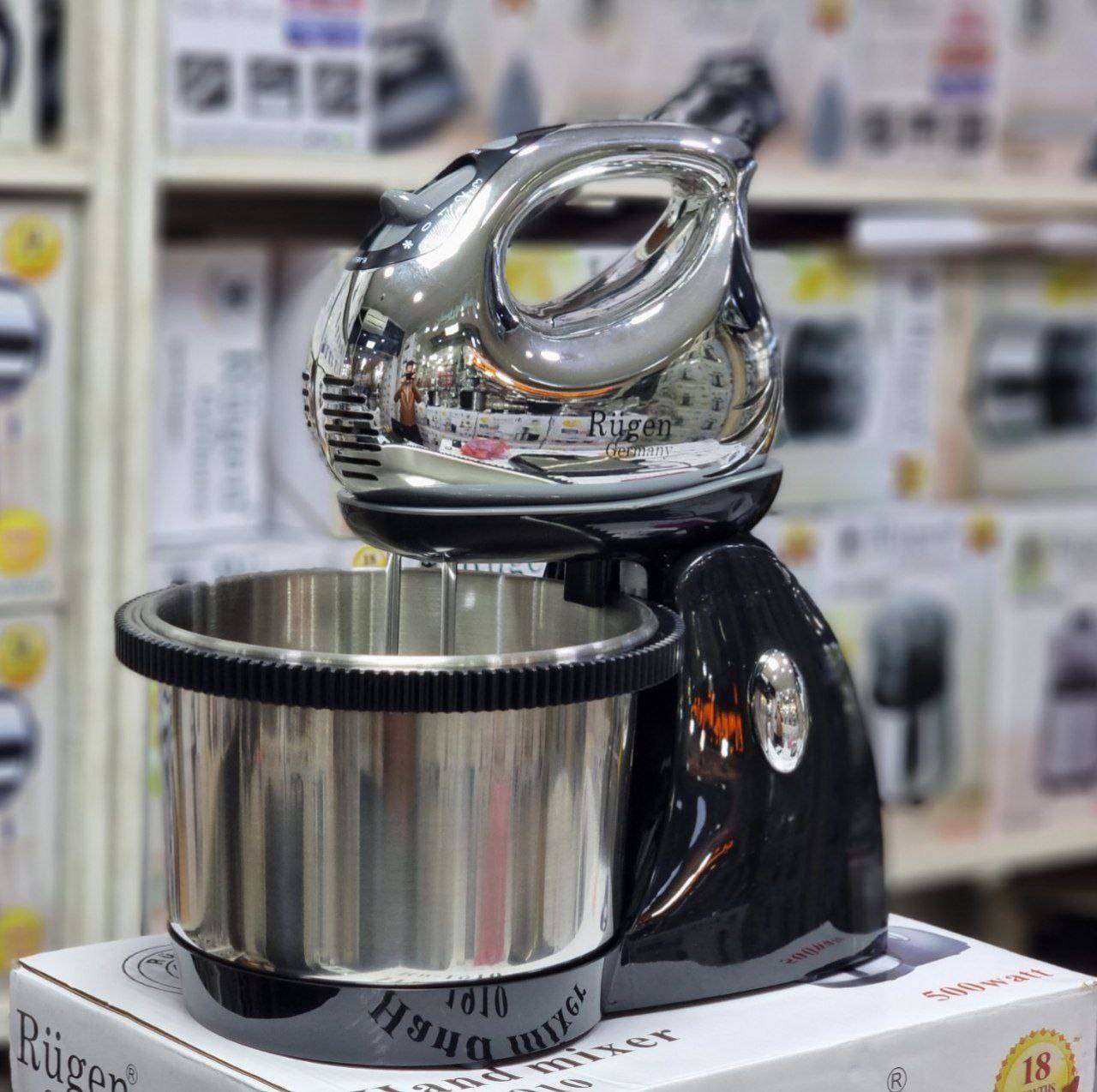 همزن کاسه دار برقی روگن (Rogen)، مدل RU-1910، خمیر زن