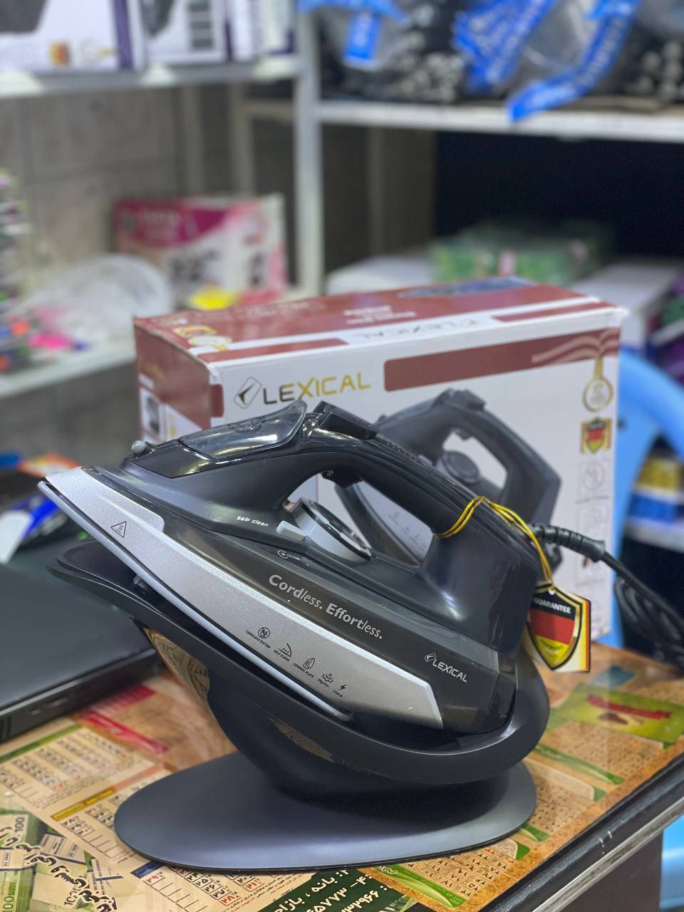 اتو بخار شارژی لکسیکال مدل LSI-1010